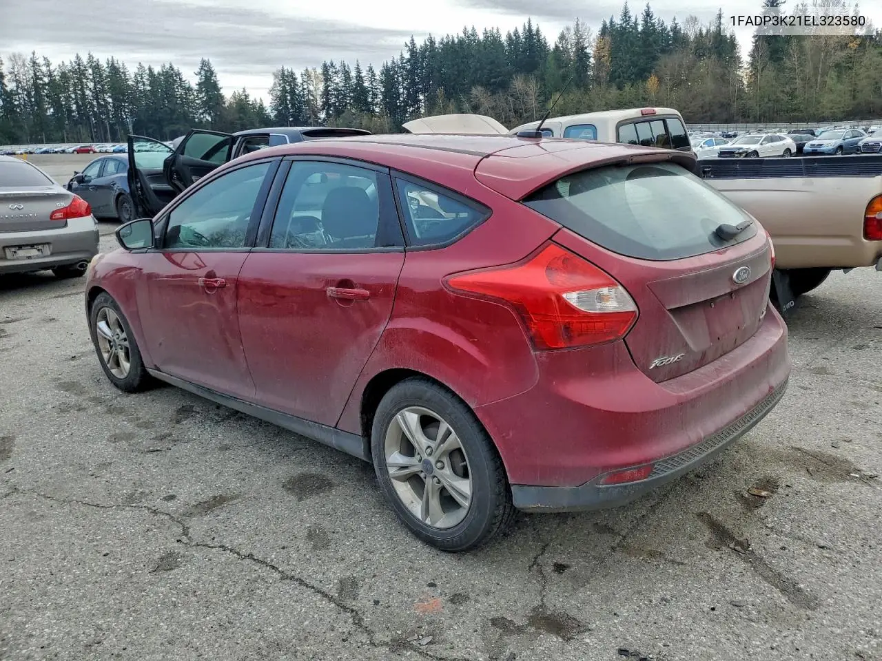 1FADP3K21EL323580 2014 Ford Focus Se