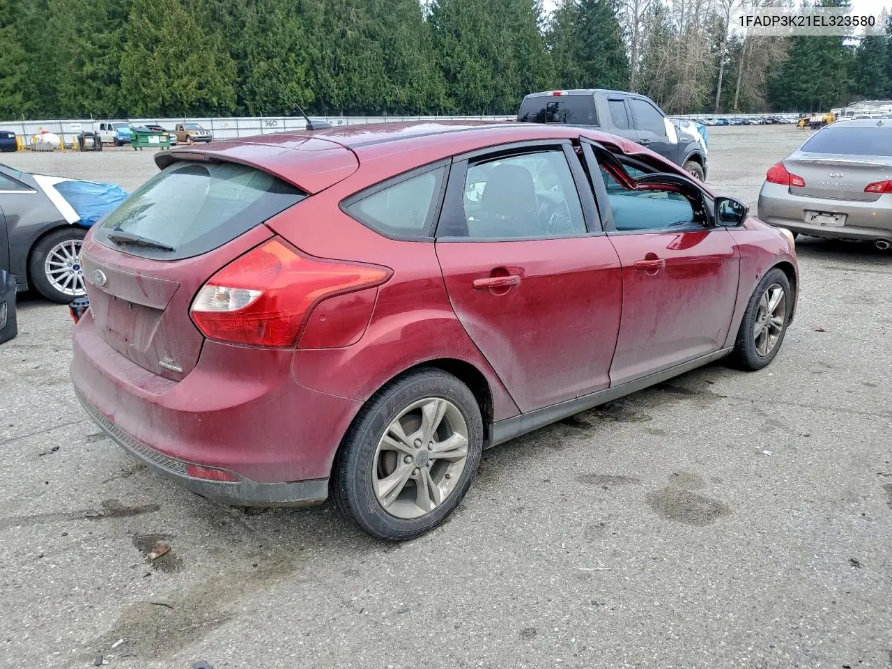 1FADP3K21EL323580 2014 Ford Focus Se