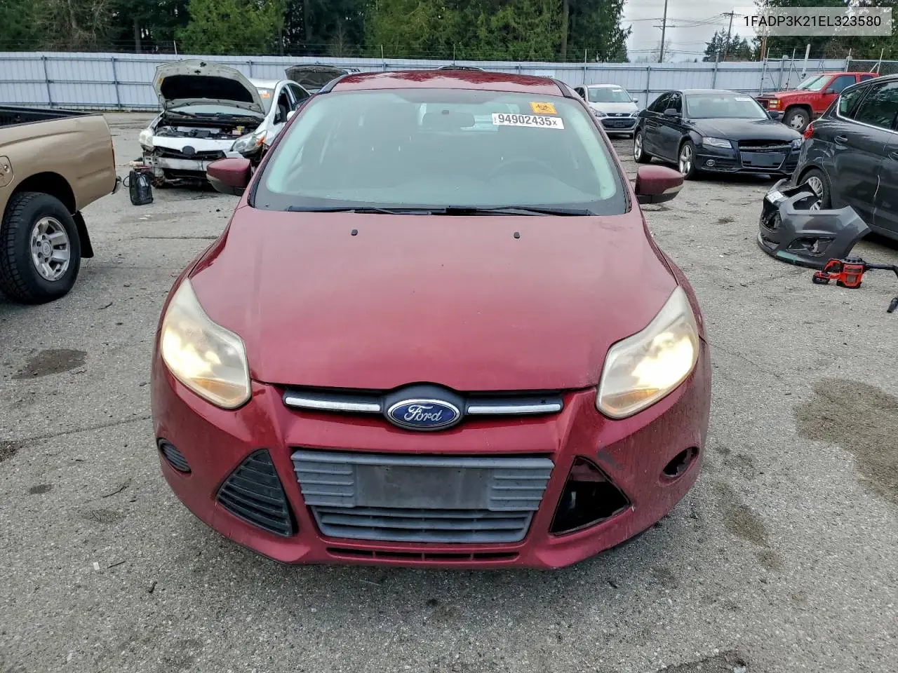 1FADP3K21EL323580 2014 Ford Focus Se