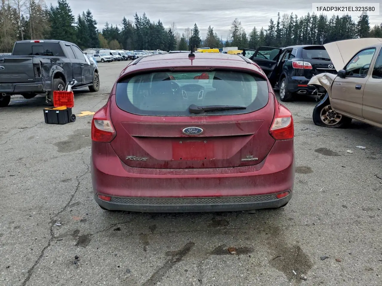 1FADP3K21EL323580 2014 Ford Focus Se