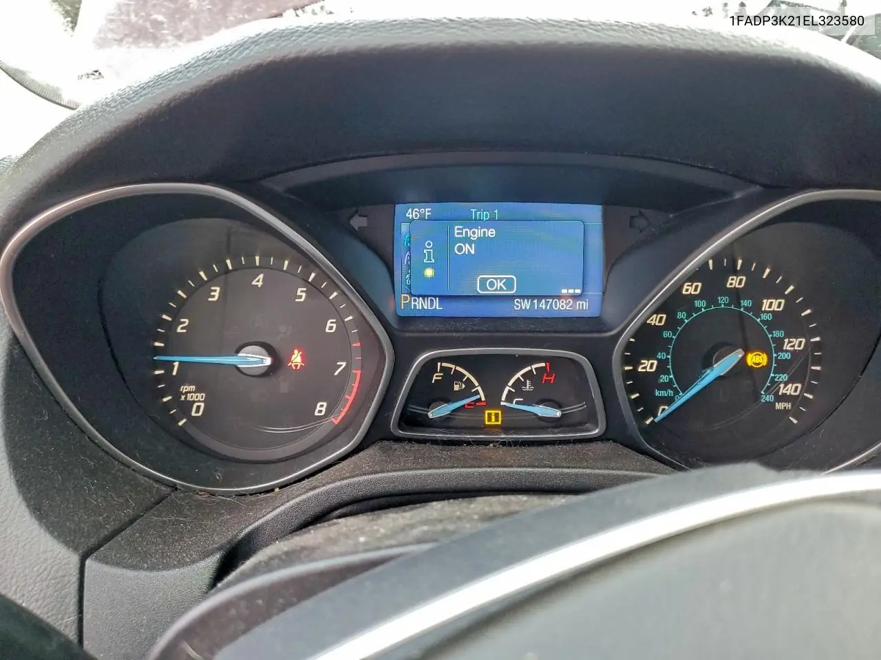 1FADP3K21EL323580 2014 Ford Focus Se