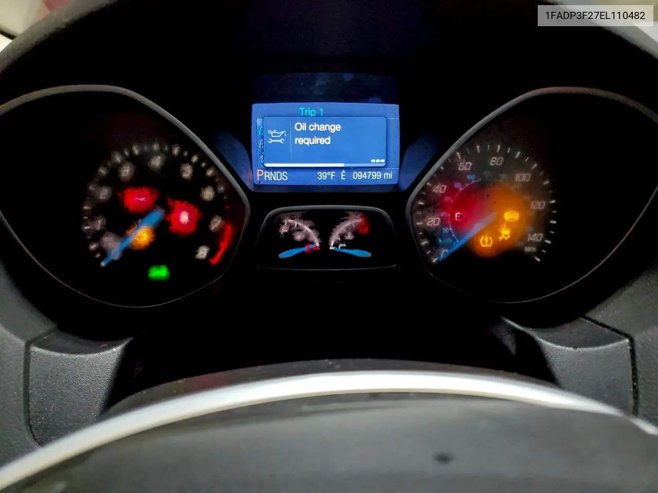 1FADP3F27EL110482 2014 Ford Focus Se