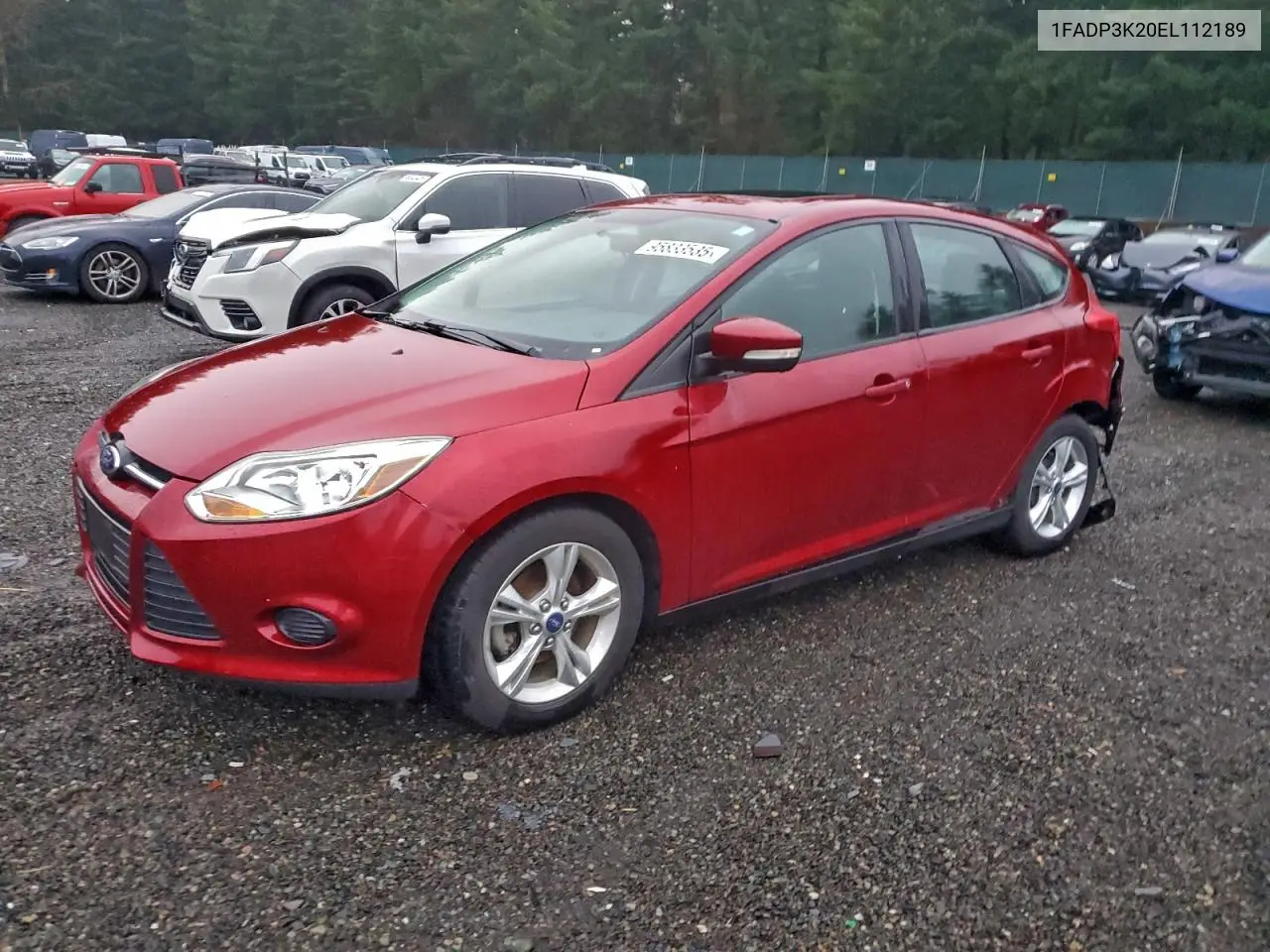 1FADP3K20EL112189 2014 Ford Focus Se