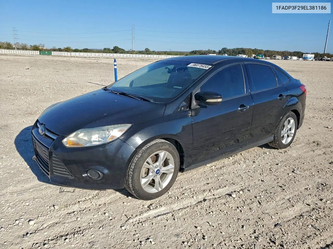 1FADP3F29EL381186 2014 Ford Focus Se