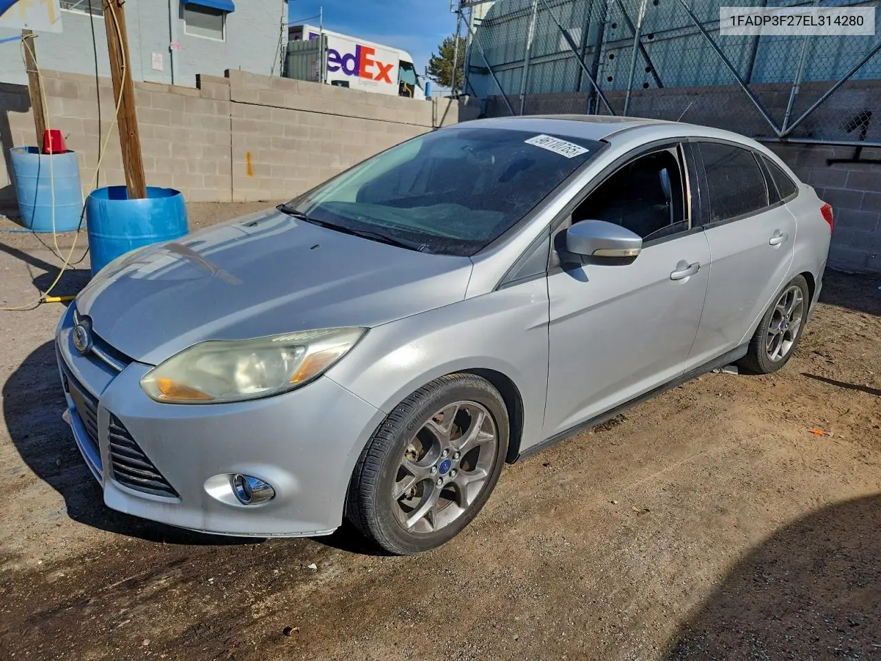 1FADP3F27EL314280 2014 Ford Focus Se