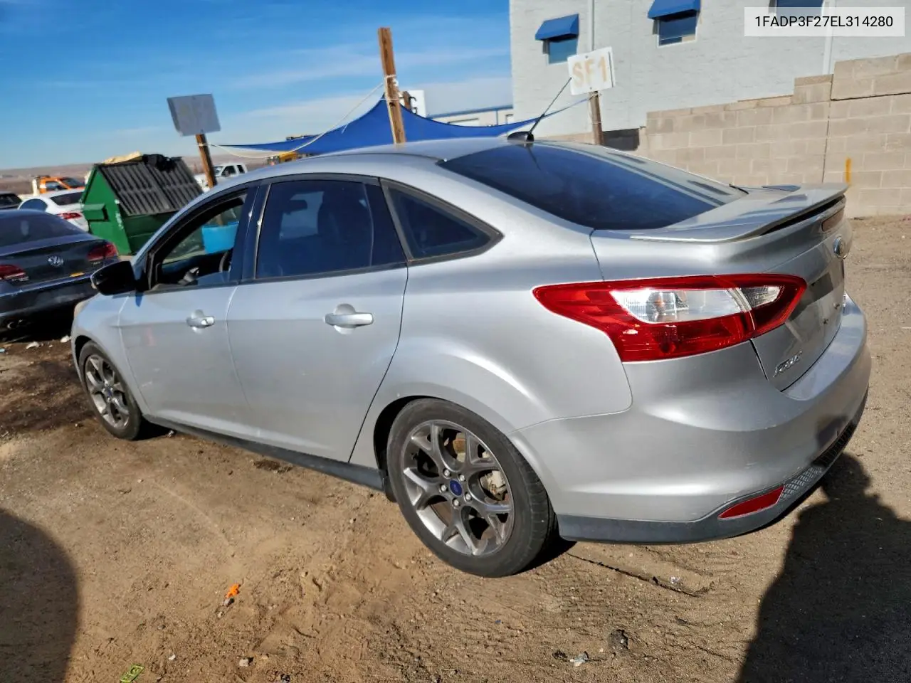 1FADP3F27EL314280 2014 Ford Focus Se