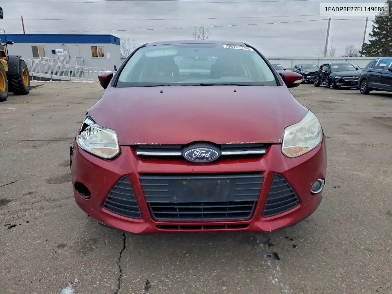 1FADP3F27EL149685 2014 Ford Focus Se