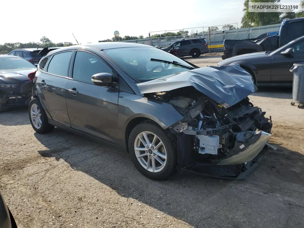 1FADP3K22FL231198 2015 Ford Focus Se