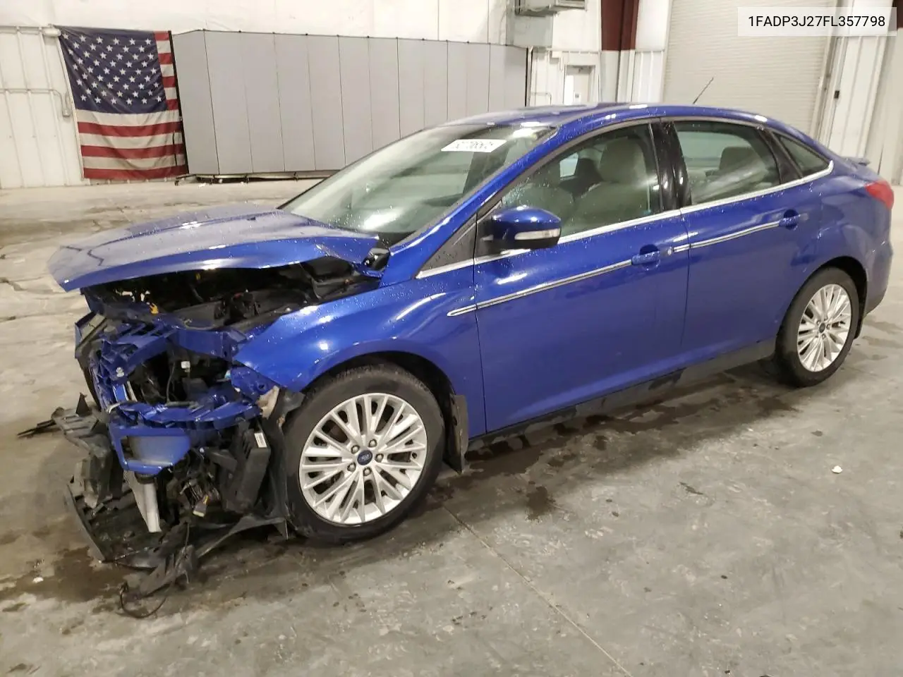 1FADP3J27FL357798 2015 Ford Focus Titanium