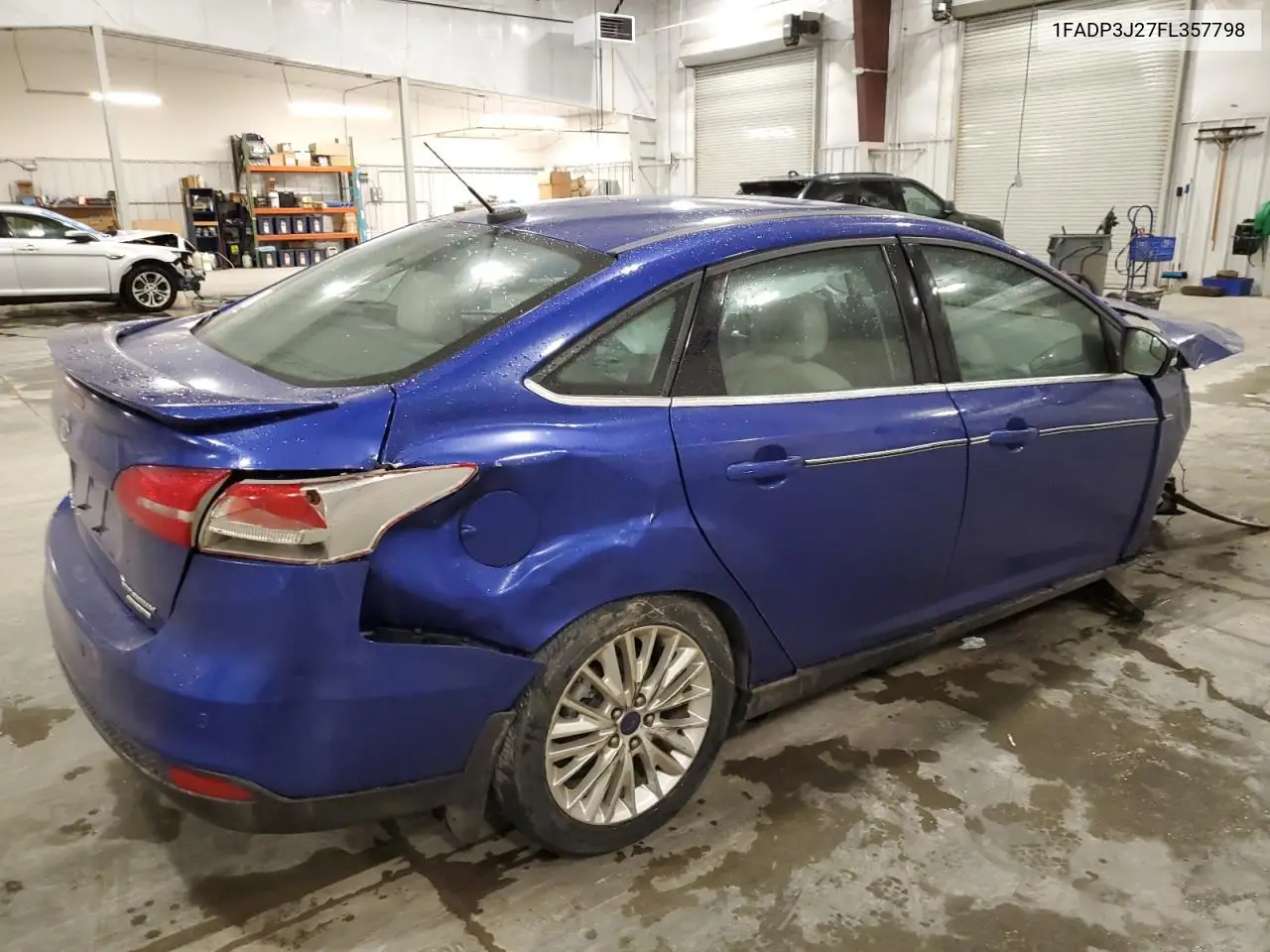 1FADP3J27FL357798 2015 Ford Focus Titanium