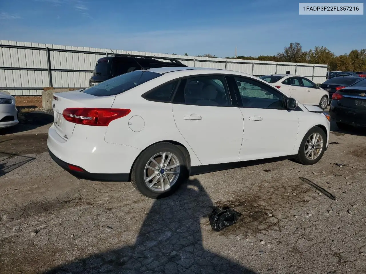 1FADP3F22FL357216 2015 Ford Focus Se