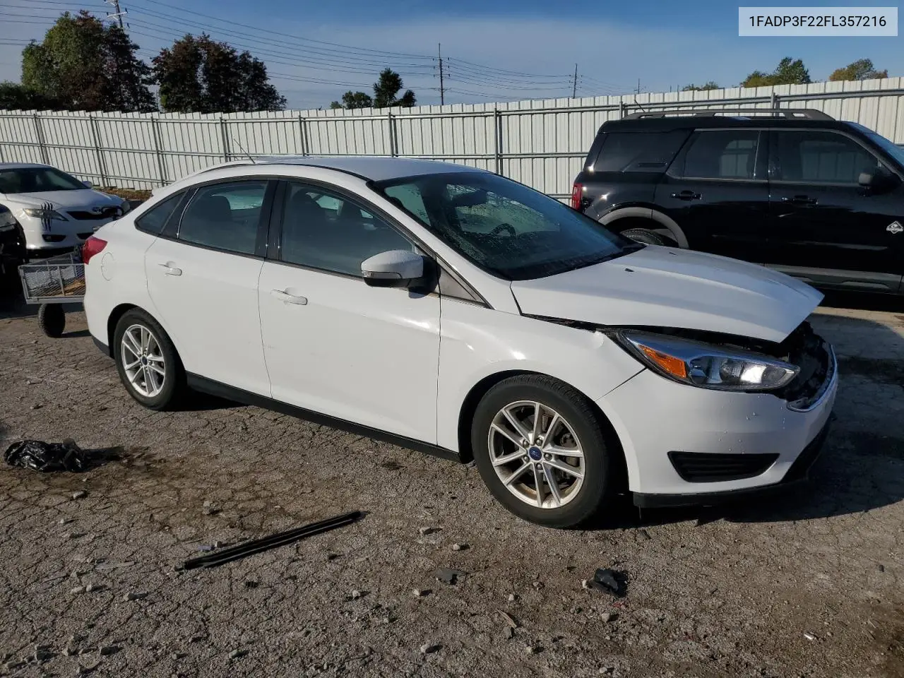 1FADP3F22FL357216 2015 Ford Focus Se