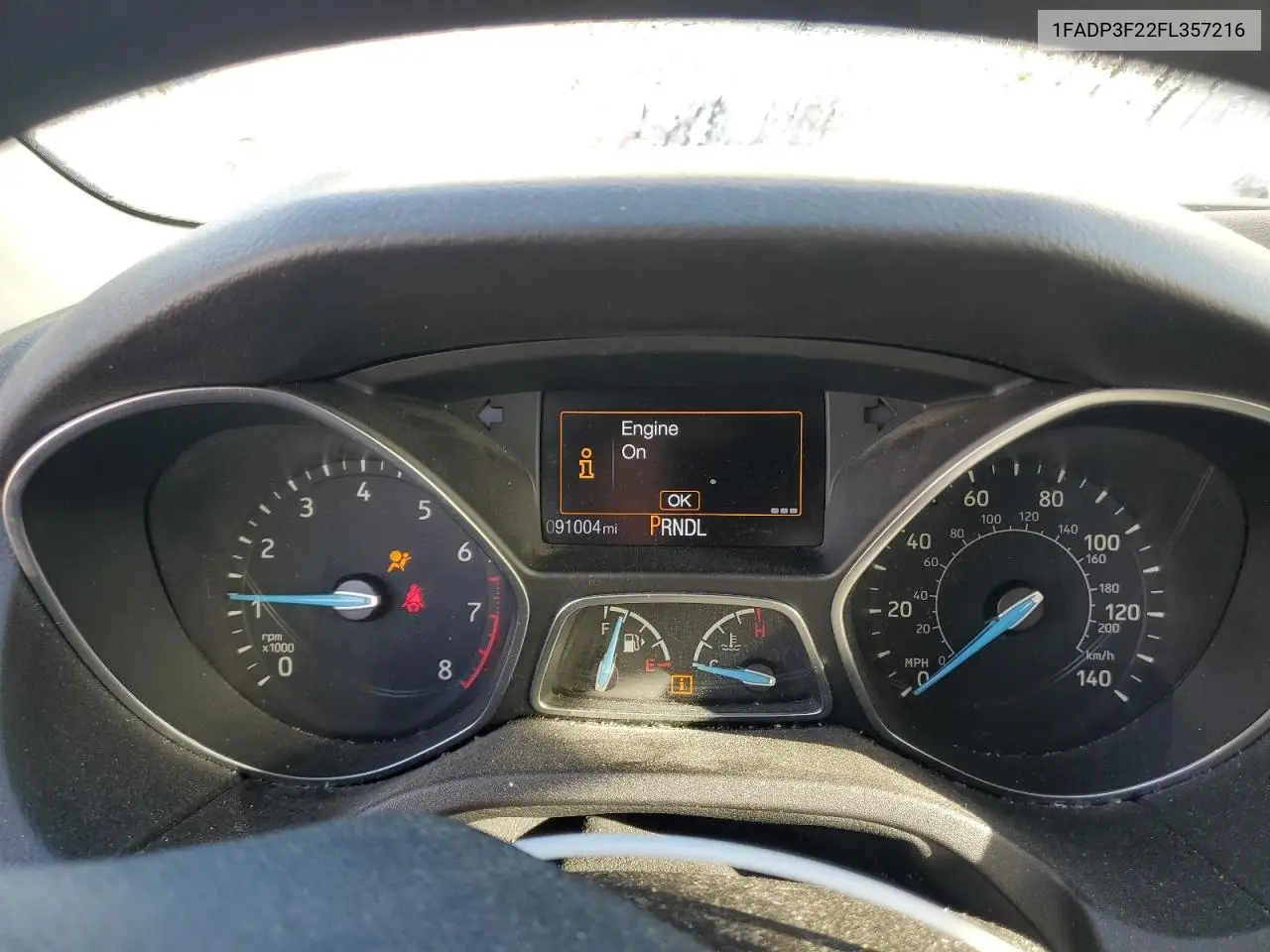 1FADP3F22FL357216 2015 Ford Focus Se