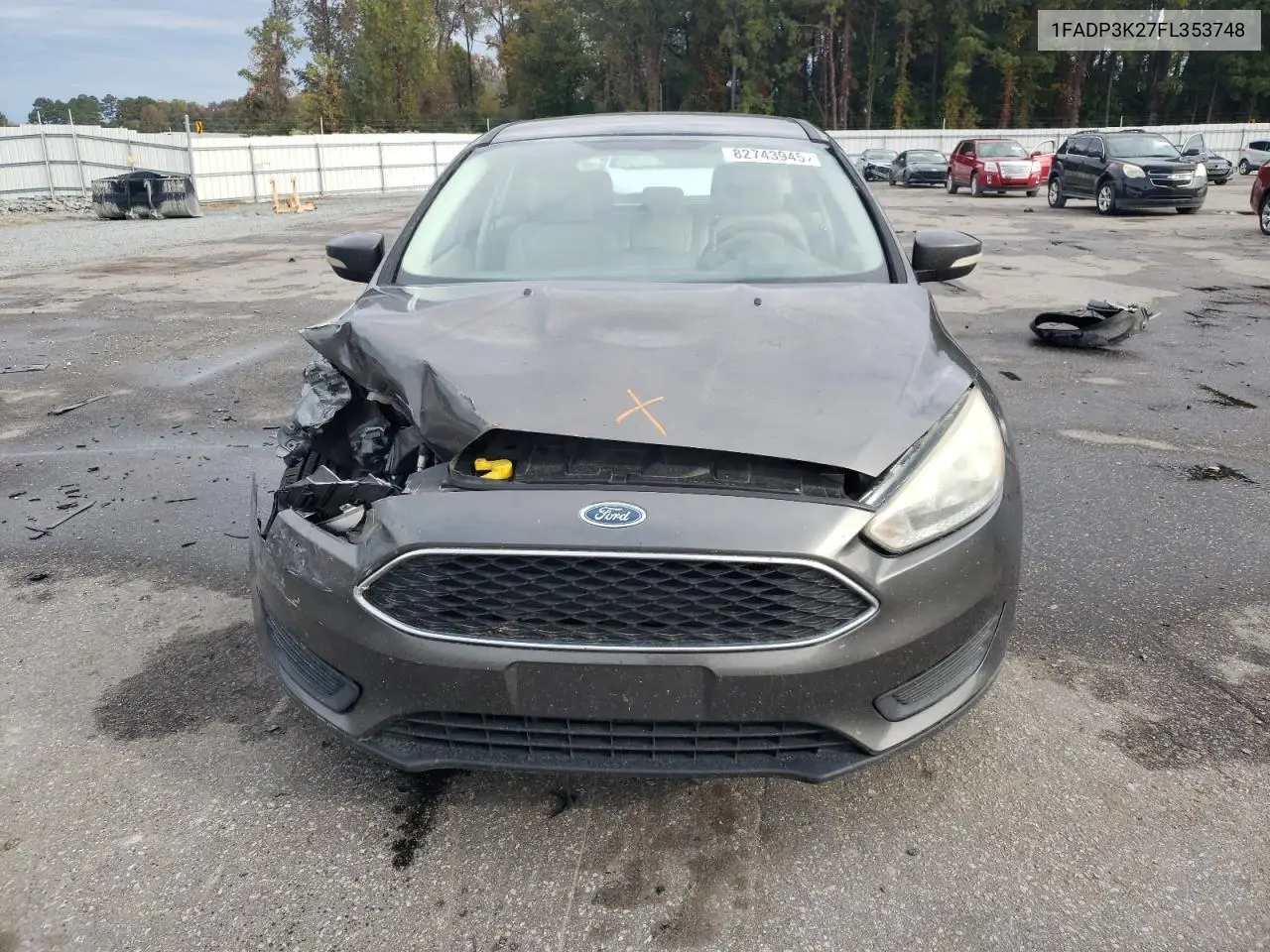 1FADP3K27FL353748 2015 Ford Focus Se