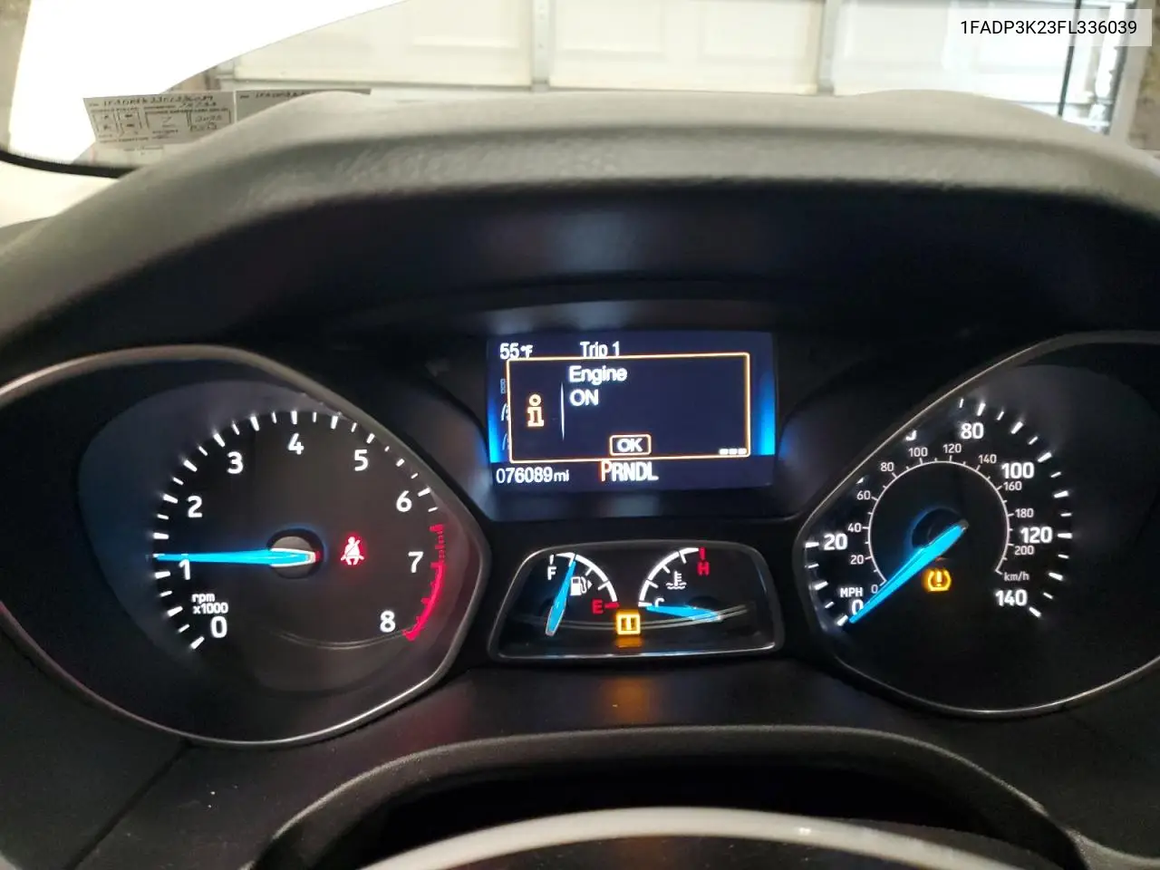 1FADP3K23FL336039 2015 Ford Focus Se