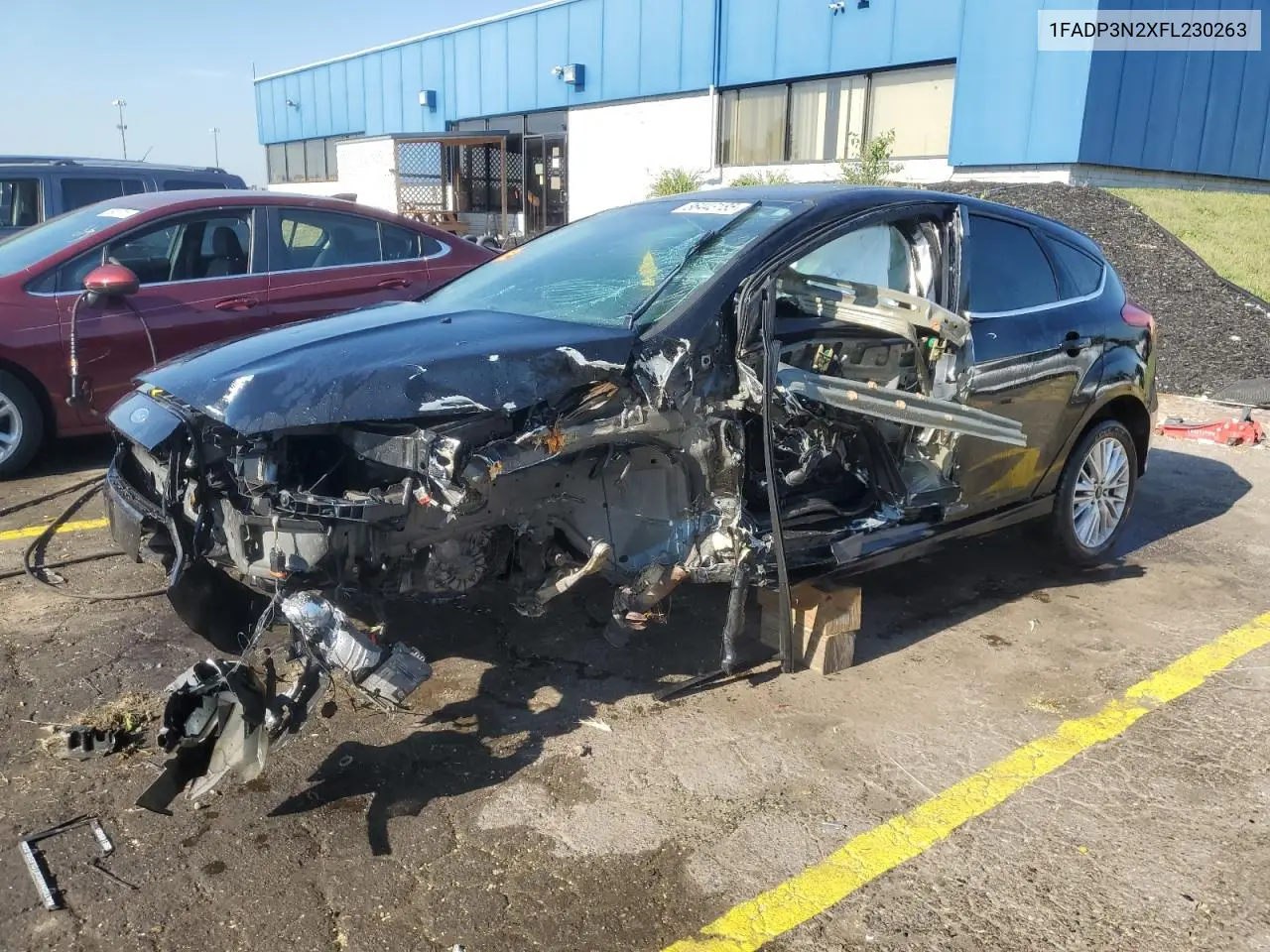 1FADP3N2XFL230263 2015 Ford Focus Titanium