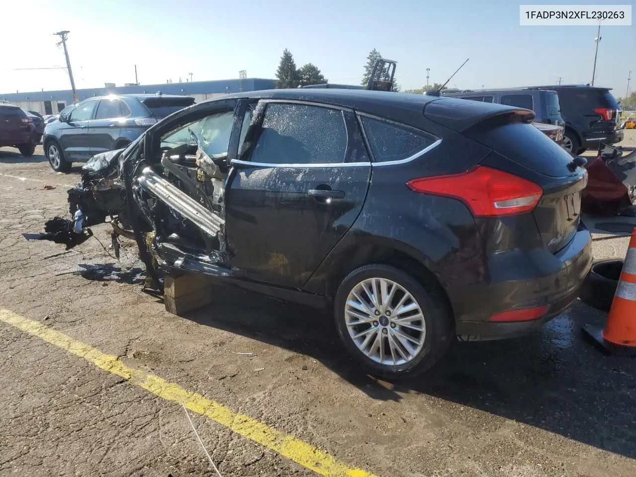 1FADP3N2XFL230263 2015 Ford Focus Titanium