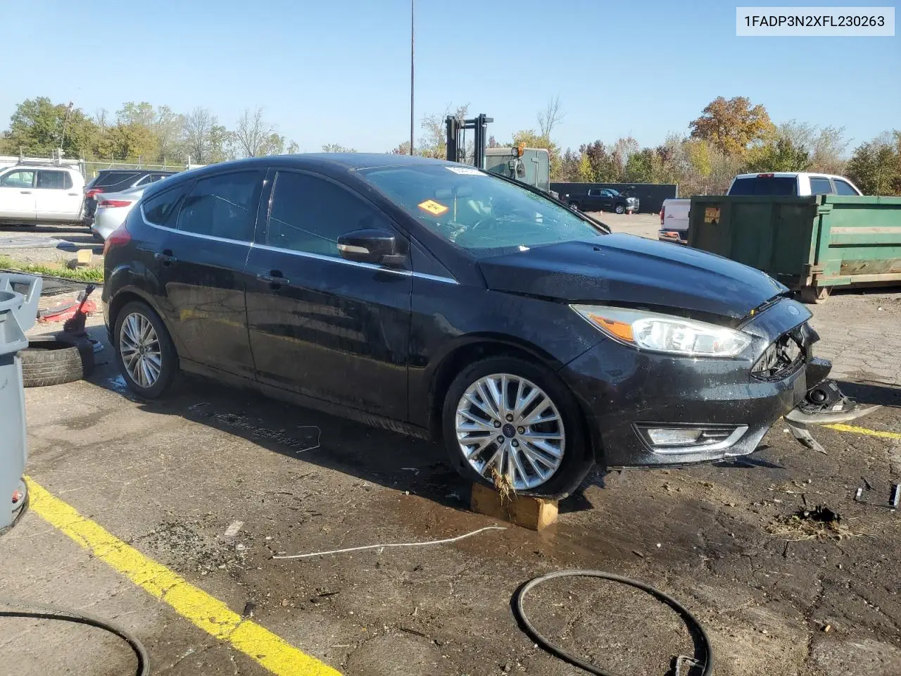 1FADP3N2XFL230263 2015 Ford Focus Titanium