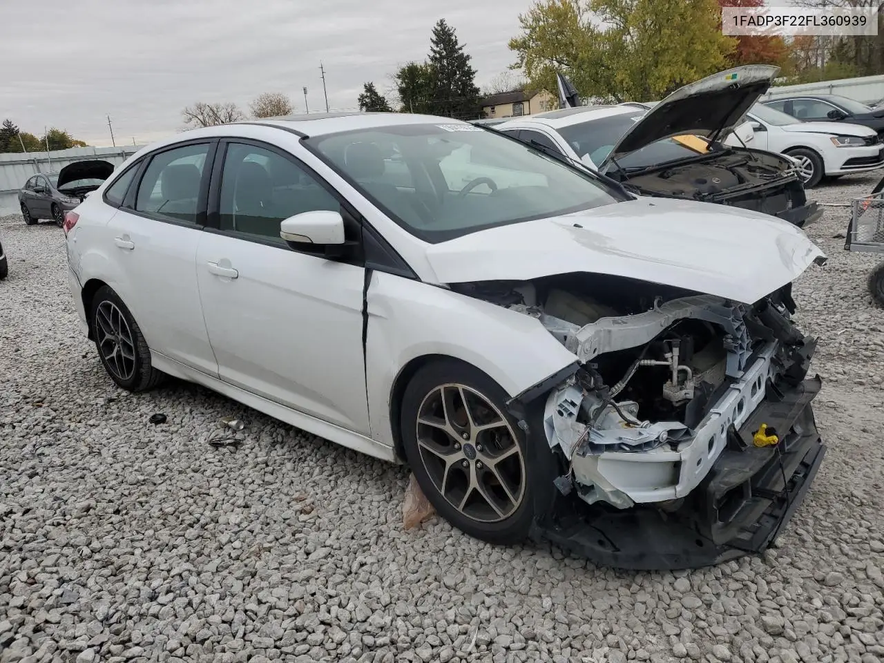 1FADP3F22FL360939 2015 Ford Focus Se
