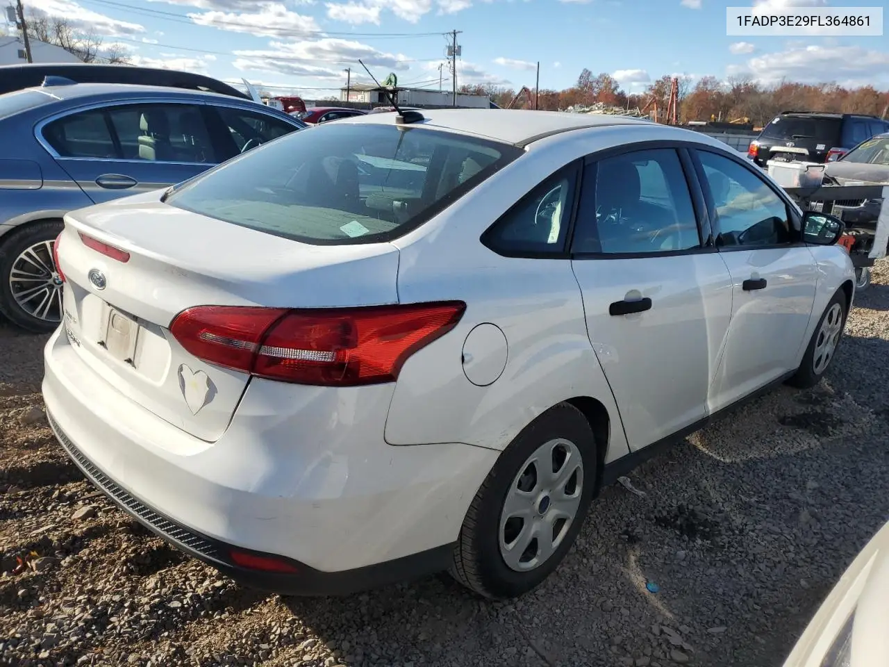 1FADP3E29FL364861 2015 Ford Focus S