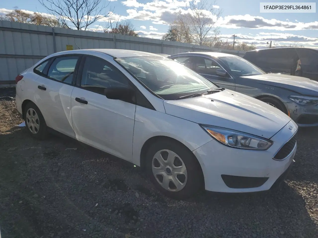 1FADP3E29FL364861 2015 Ford Focus S