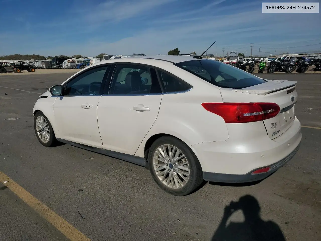 1FADP3J24FL274572 2015 Ford Focus Titanium