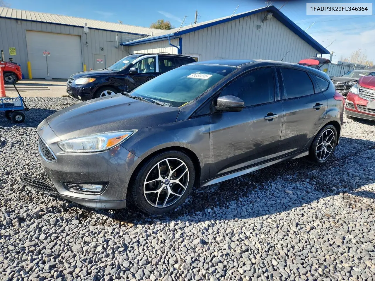 1FADP3K29FL346364 2015 Ford Focus Se