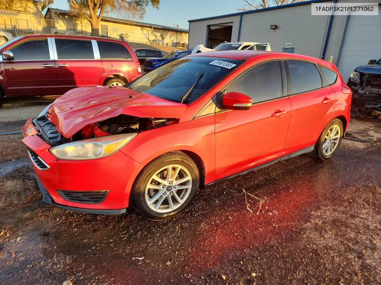 1FADP3K21FL271062 2015 Ford Focus Se
