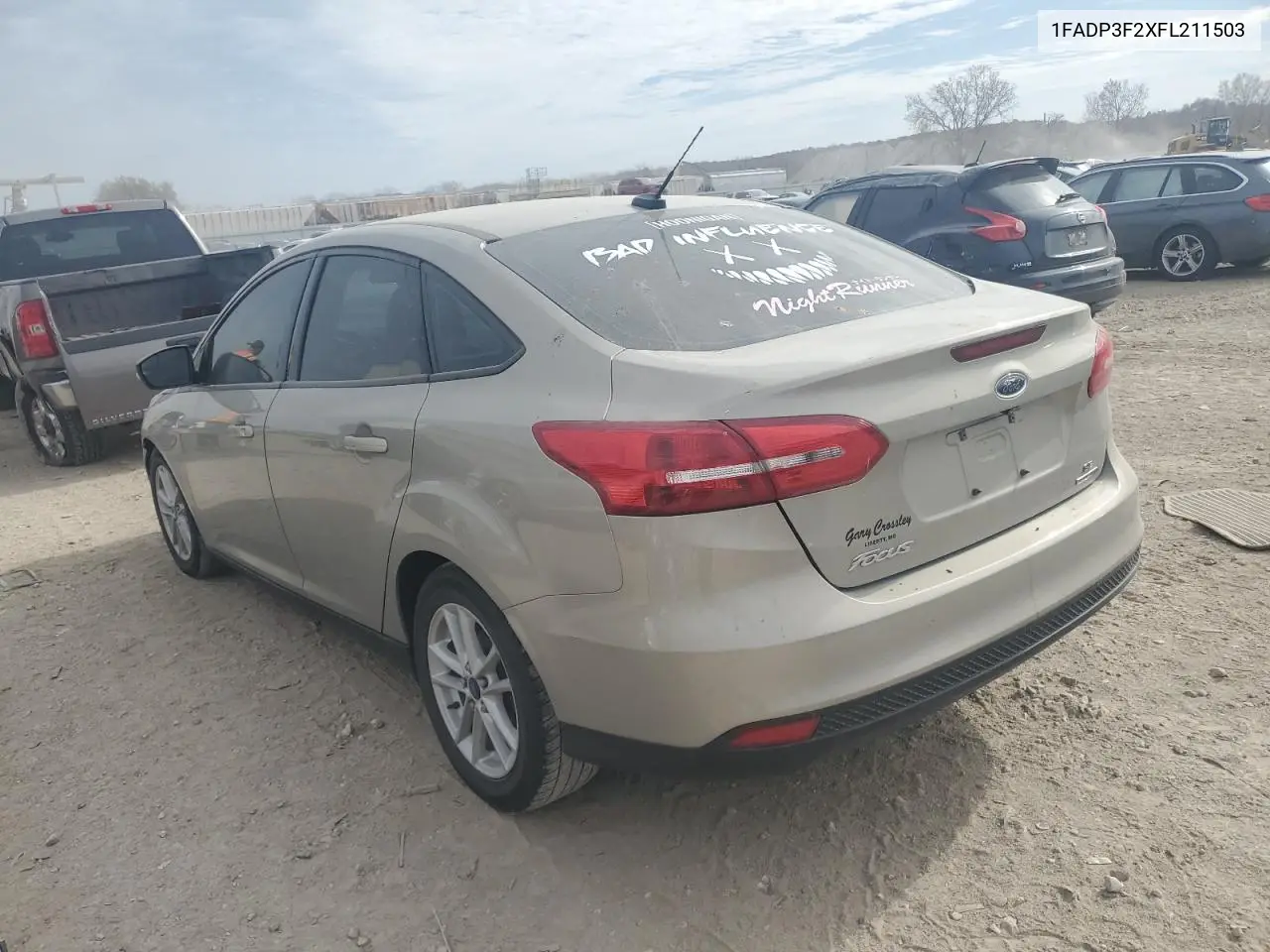1FADP3F2XFL211503 2015 Ford Focus Se