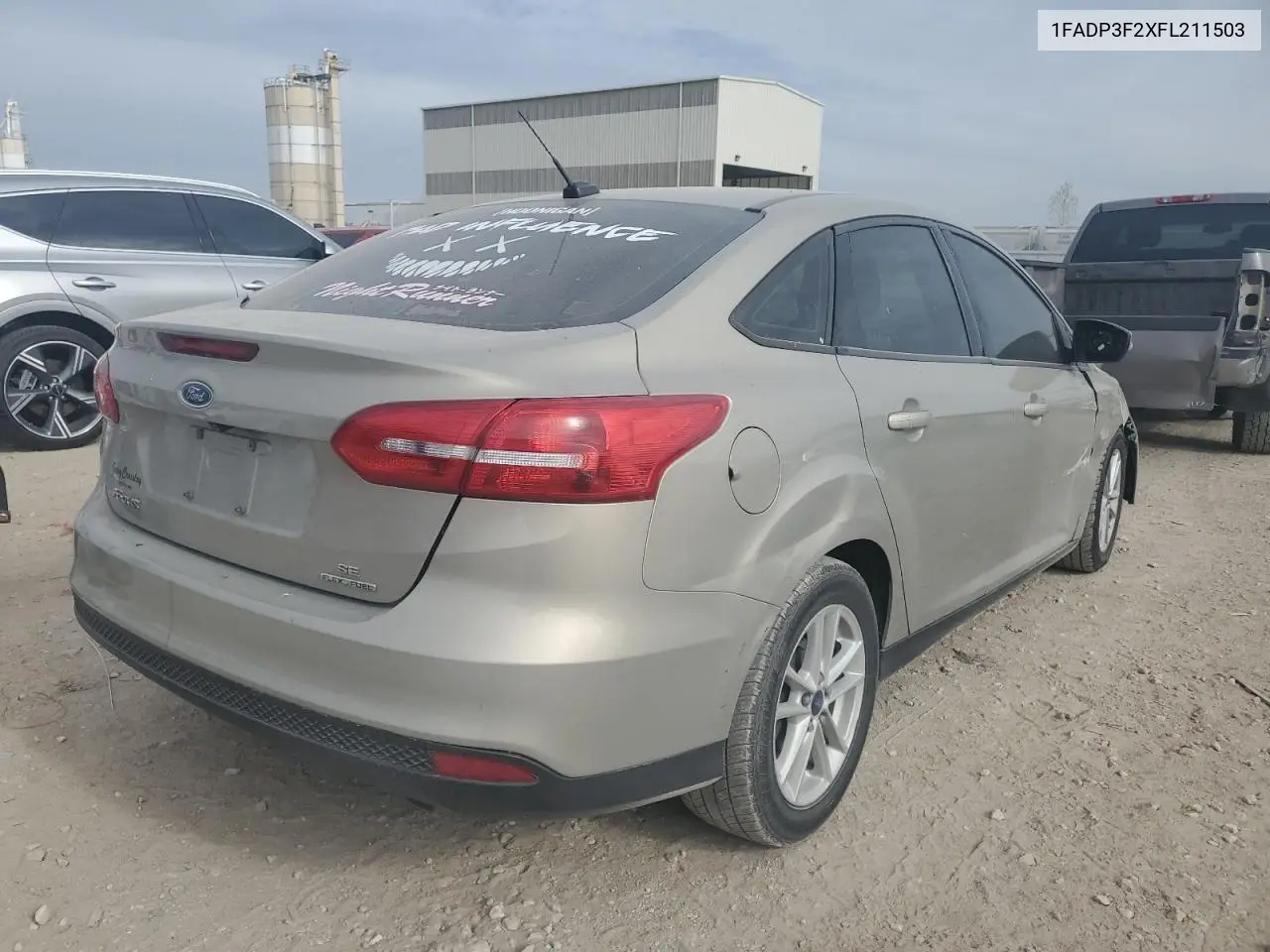 1FADP3F2XFL211503 2015 Ford Focus Se