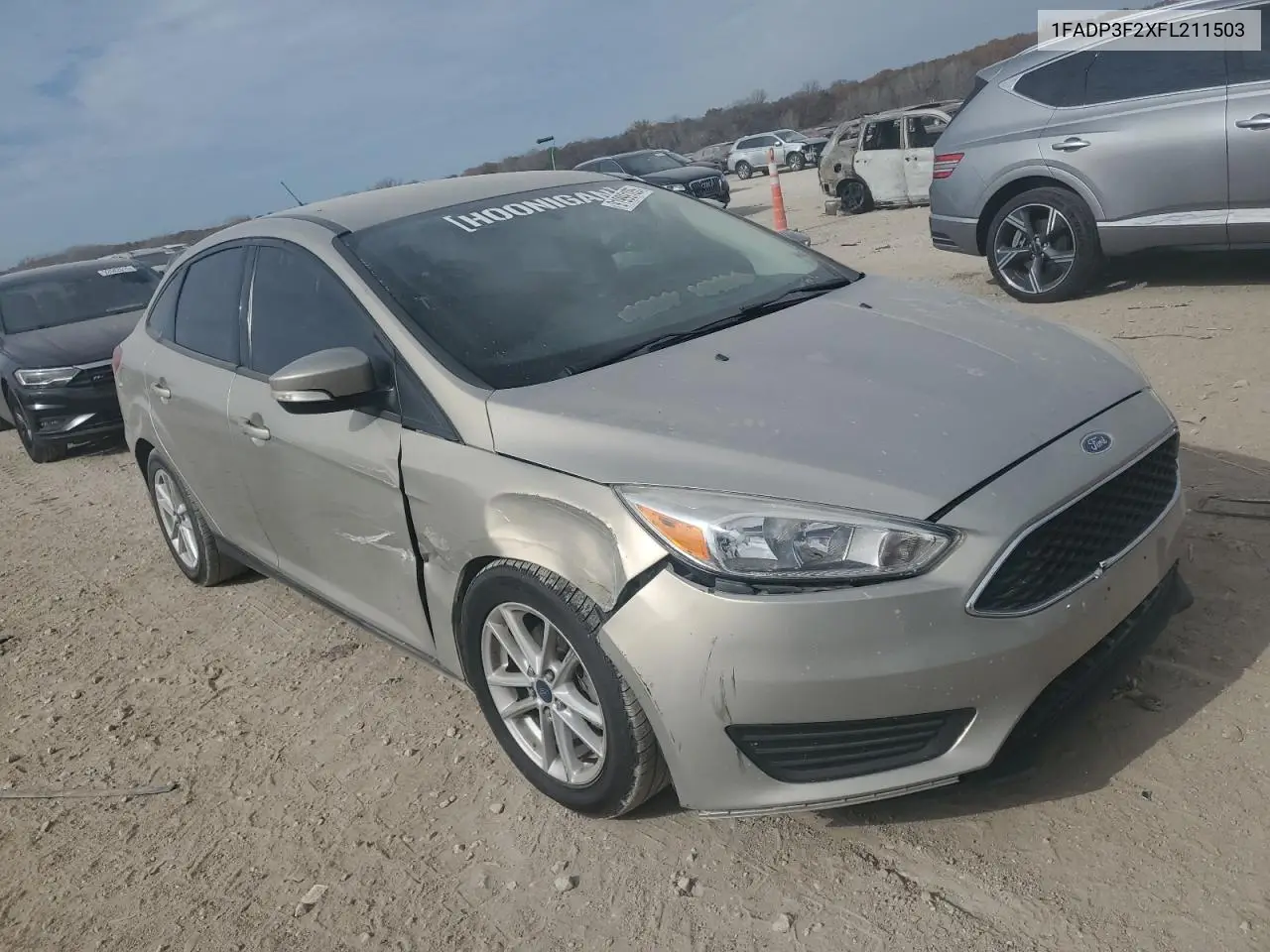 1FADP3F2XFL211503 2015 Ford Focus Se