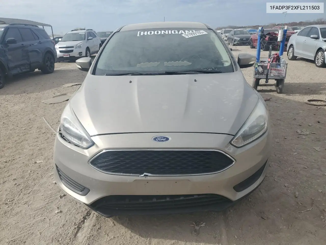 1FADP3F2XFL211503 2015 Ford Focus Se