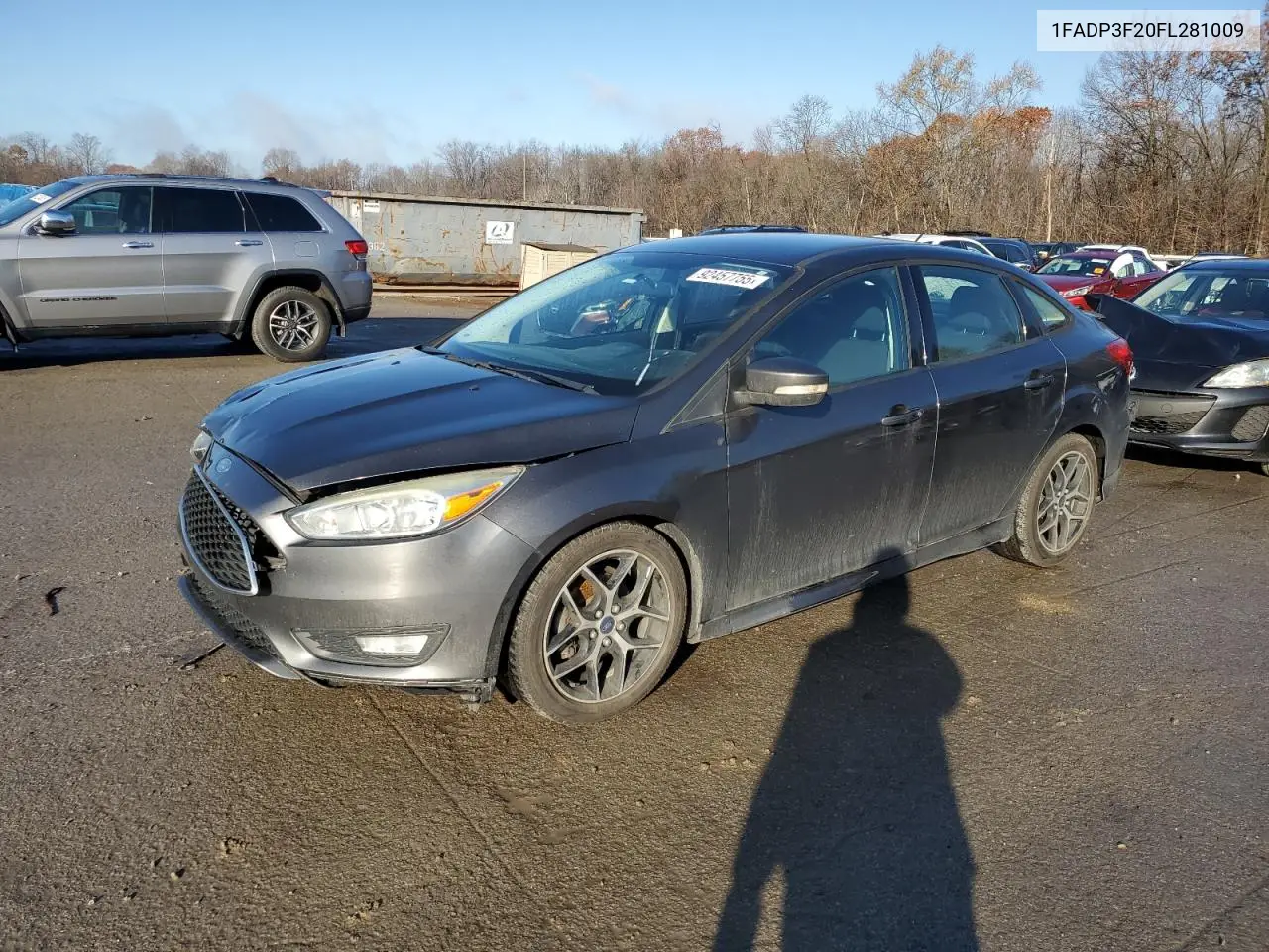 1FADP3F20FL281009 2015 Ford Focus Se