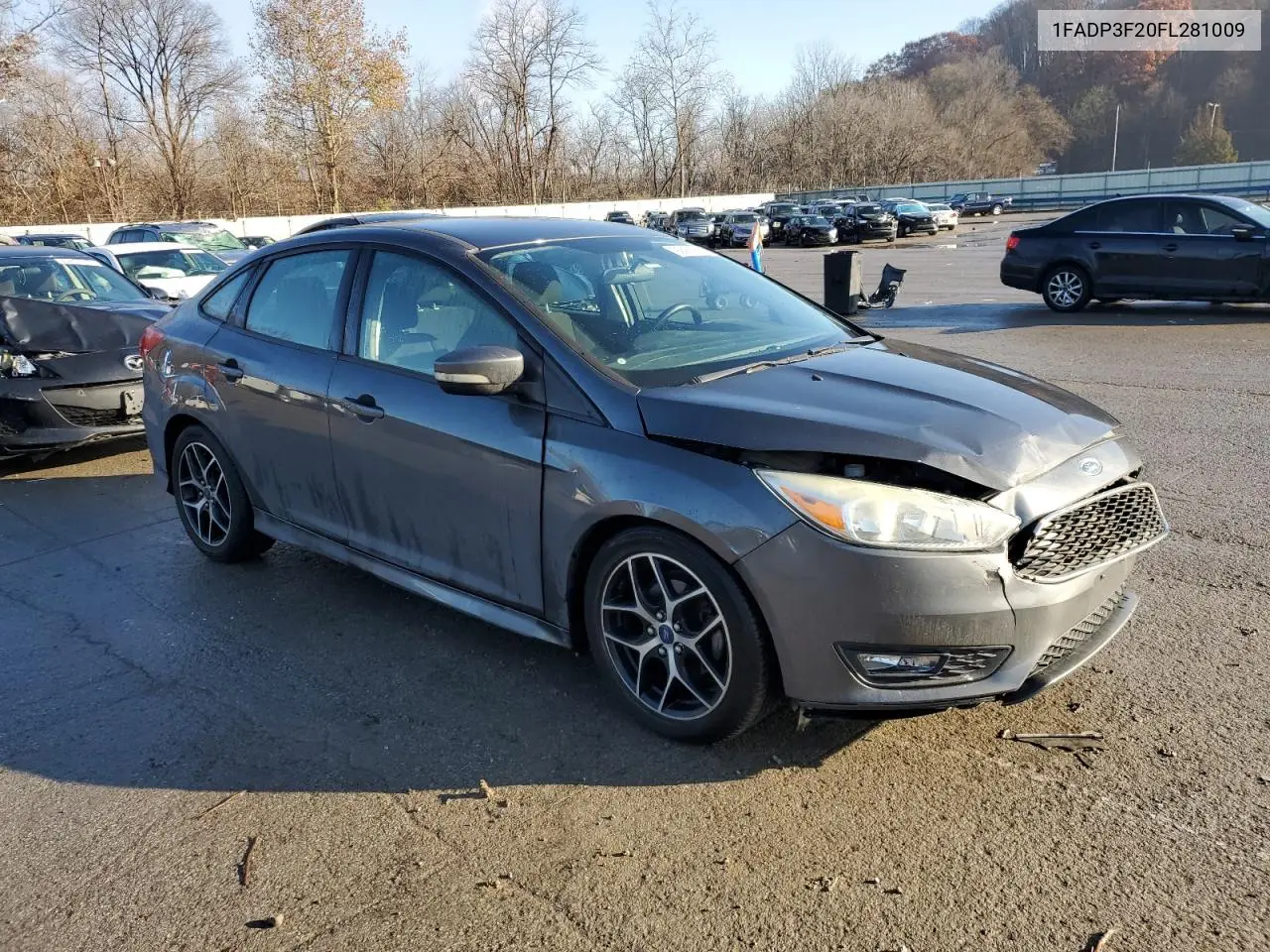 1FADP3F20FL281009 2015 Ford Focus Se