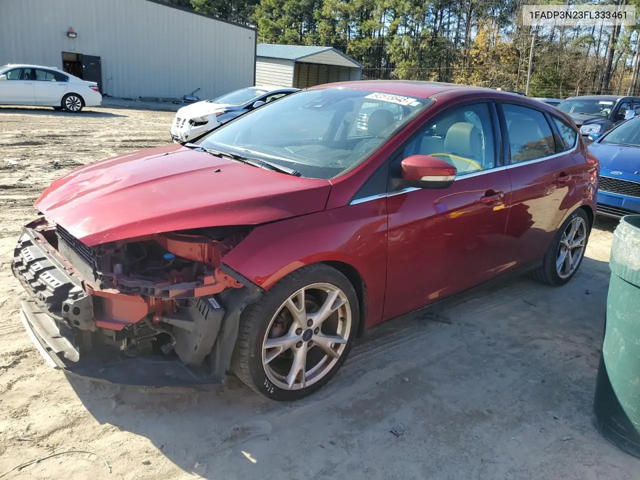 1FADP3N23FL333461 2015 Ford Focus Titanium