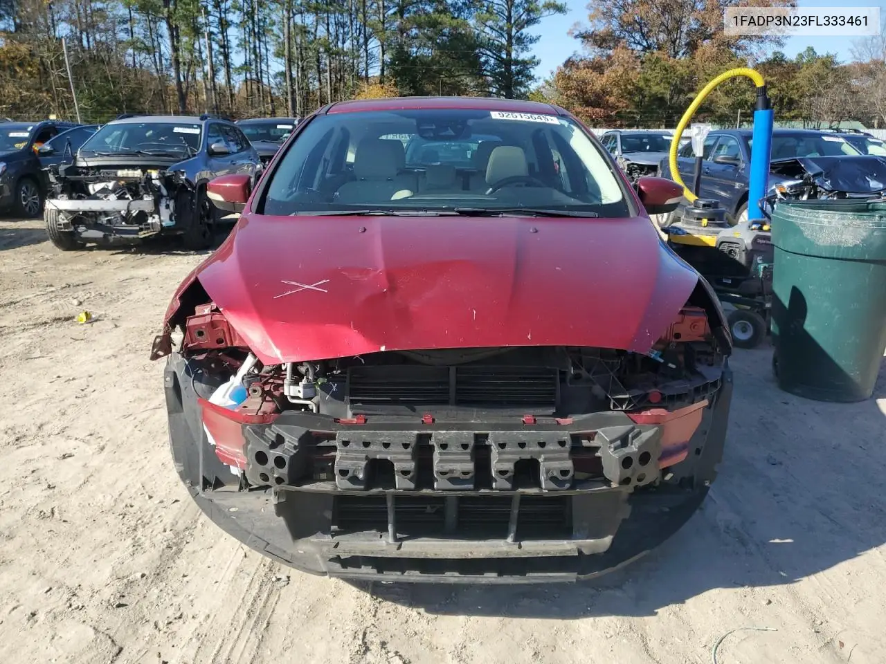 1FADP3N23FL333461 2015 Ford Focus Titanium