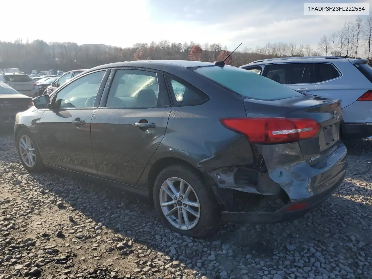 1FADP3F23FL222584 2015 Ford Focus Se
