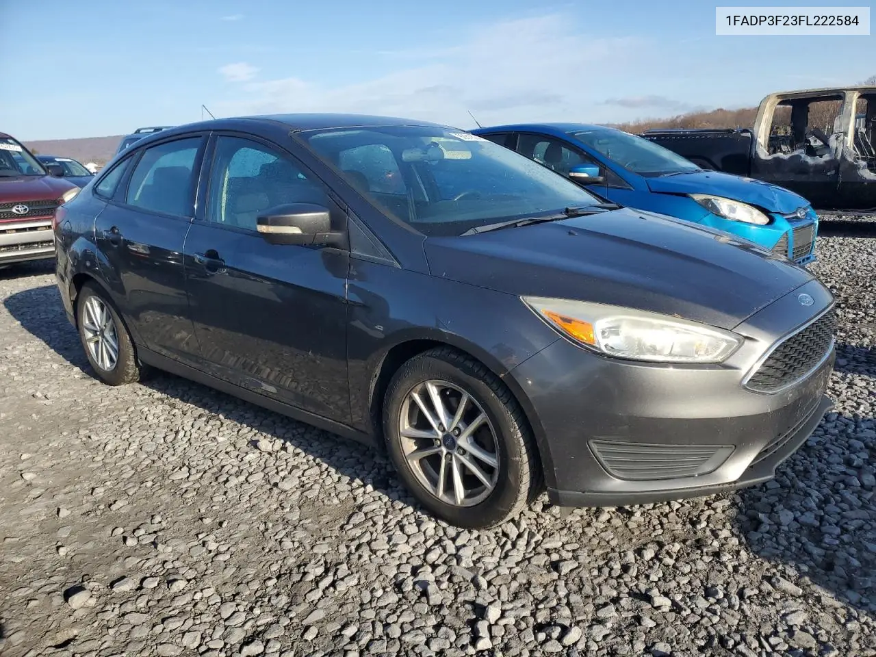 1FADP3F23FL222584 2015 Ford Focus Se