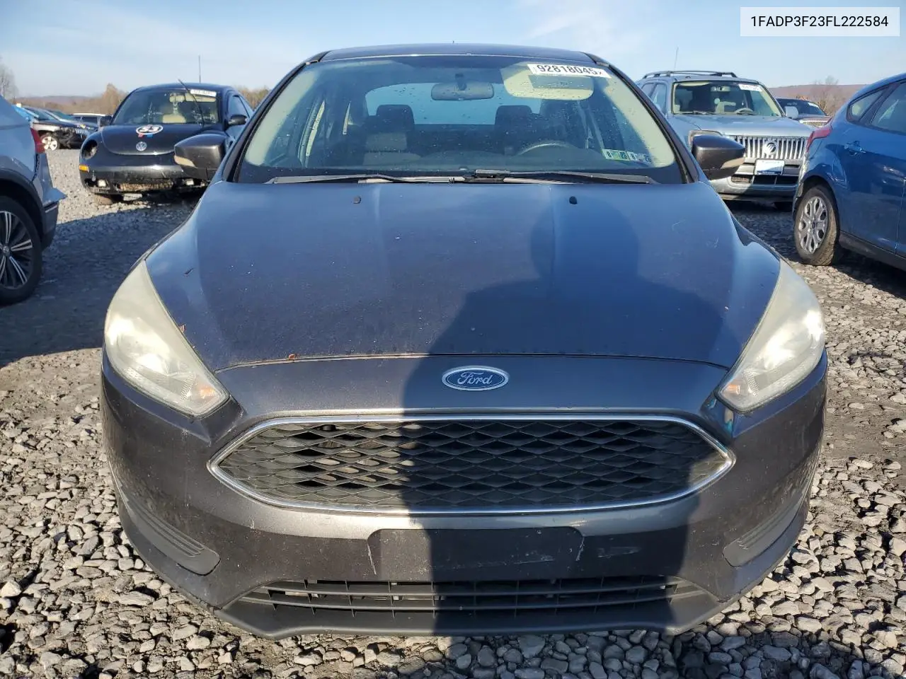 1FADP3F23FL222584 2015 Ford Focus Se