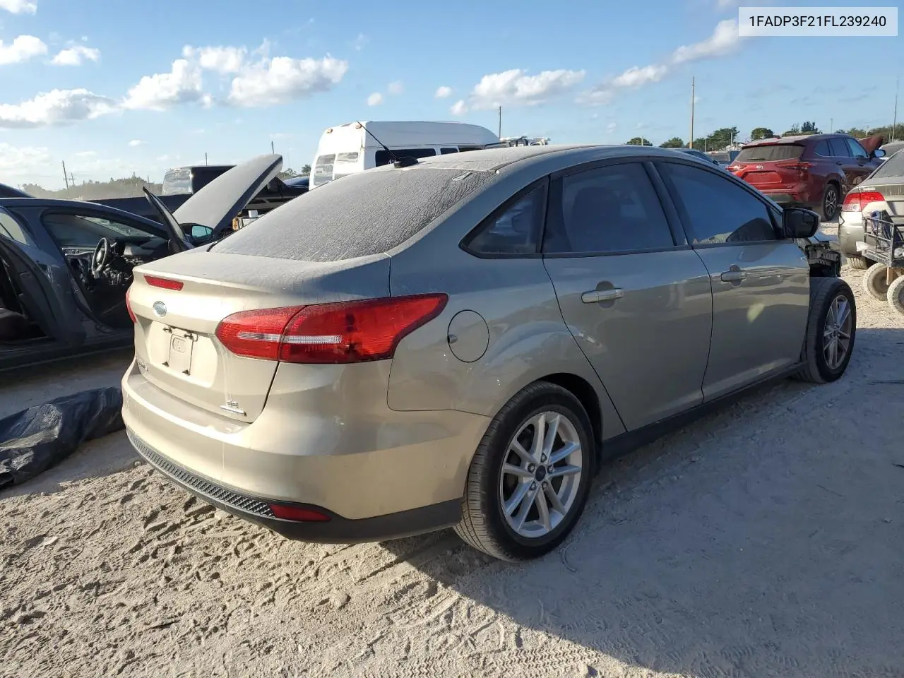 1FADP3F21FL239240 2015 Ford Focus Se