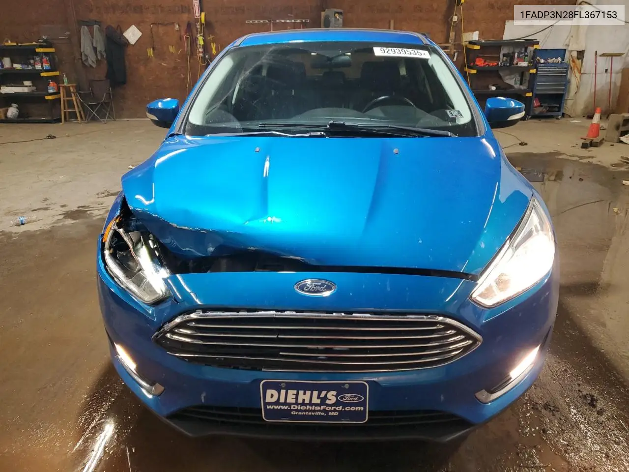 1FADP3N28FL367153 2015 Ford Focus Titanium