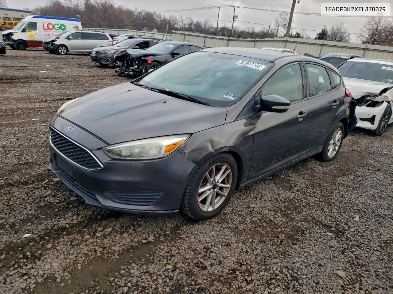 1FADP3K2XFL370379 2015 Ford Focus Se
