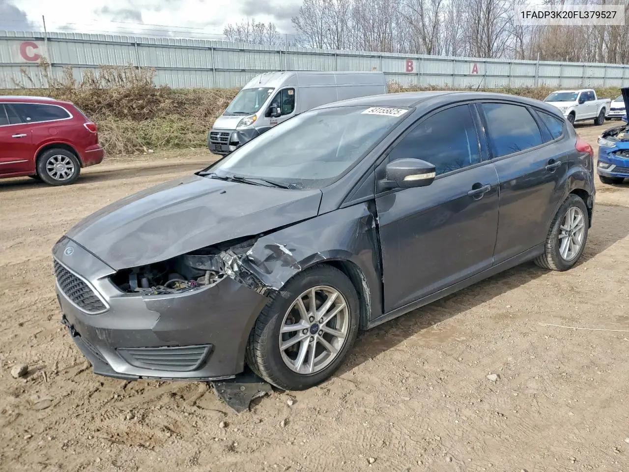 1FADP3K20FL379527 2015 Ford Focus Se