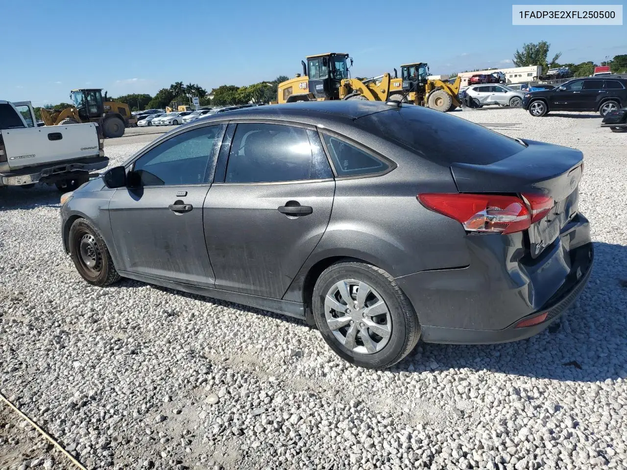 1FADP3E2XFL250500 2015 Ford Focus S