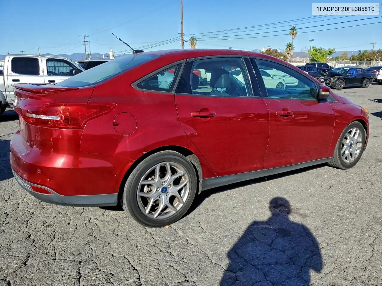 1FADP3F20FL385810 2015 Ford Focus Se