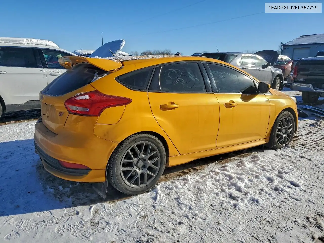 1FADP3L92FL367729 2015 Ford Focus St