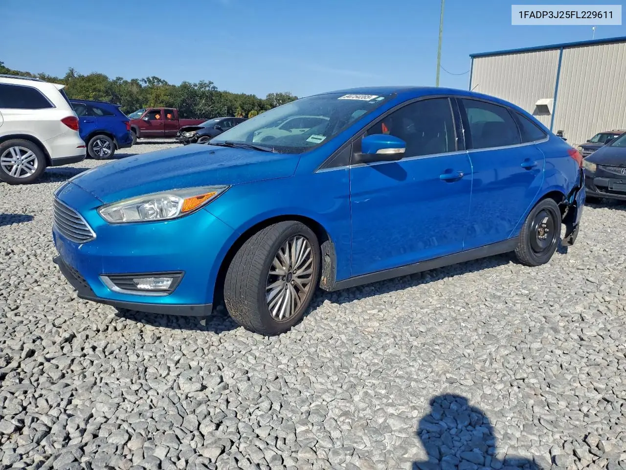 1FADP3J25FL229611 2015 Ford Focus Titanium