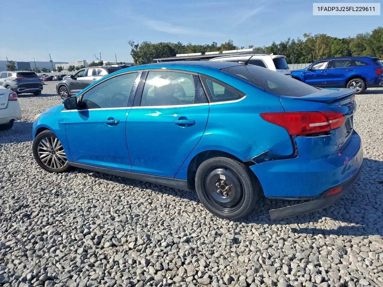 1FADP3J25FL229611 2015 Ford Focus Titanium