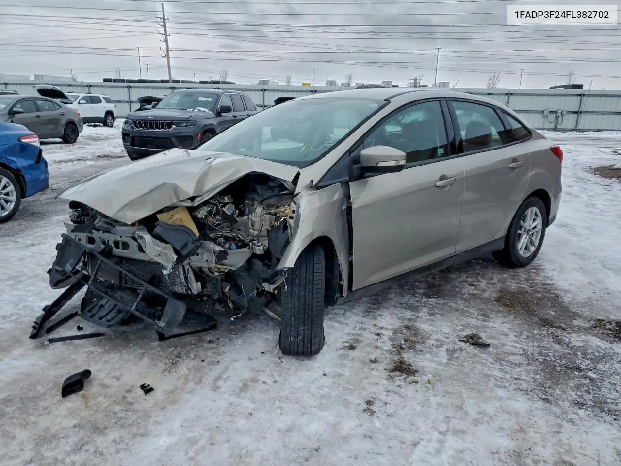 1FADP3F24FL382702 2015 Ford Focus Se