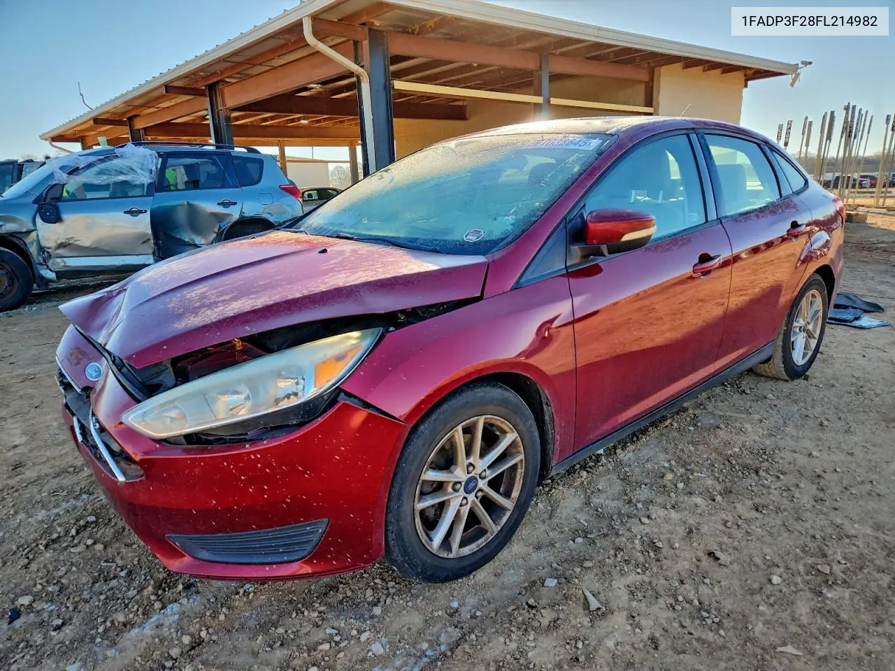 1FADP3F28FL214982 2015 Ford Focus Se